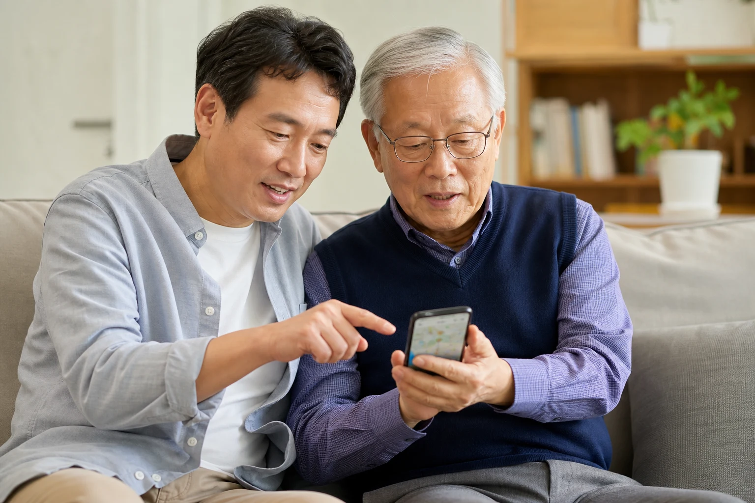 노인 척추관협착증 관리 방법을 보여 주는 이미지