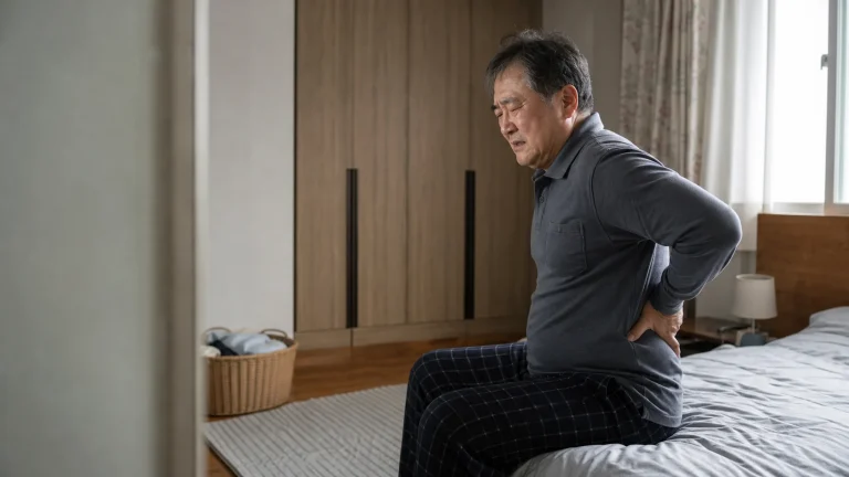 척추관협착증 자가진단 대표 이미지